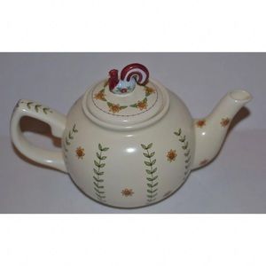 Russ Berrie & Co Ceramic Rooster Teapot
